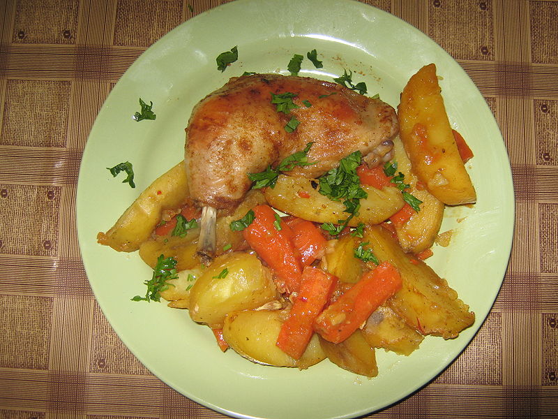 Fisier:Pulpe de pui cu legume2.jpg