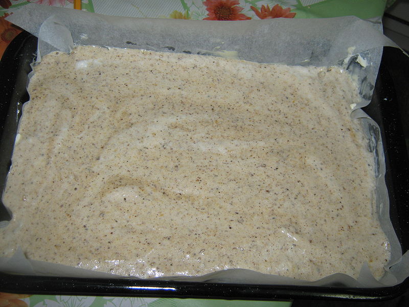 Fisier:Aluatul pus la copt.JPG