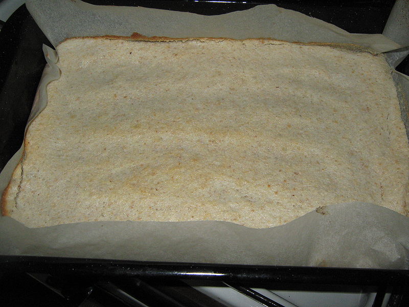 Fisier:Blatul pus la copt.JPG