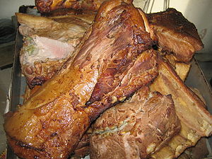 Muschi de porc afumat