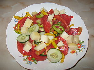 Salata de rosii taraneasca