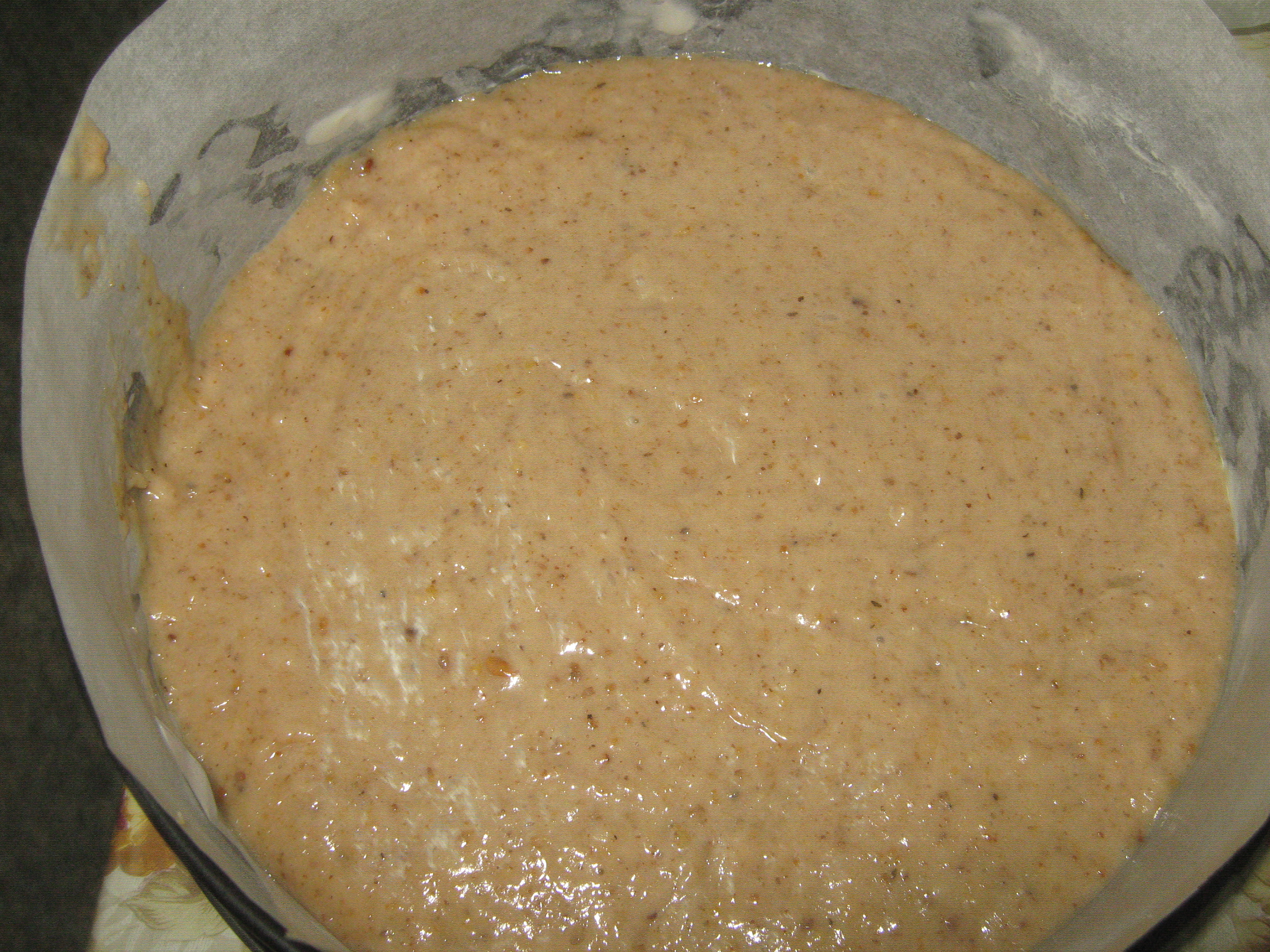 Prajitura/Tort cu nuca si crema Ganaj