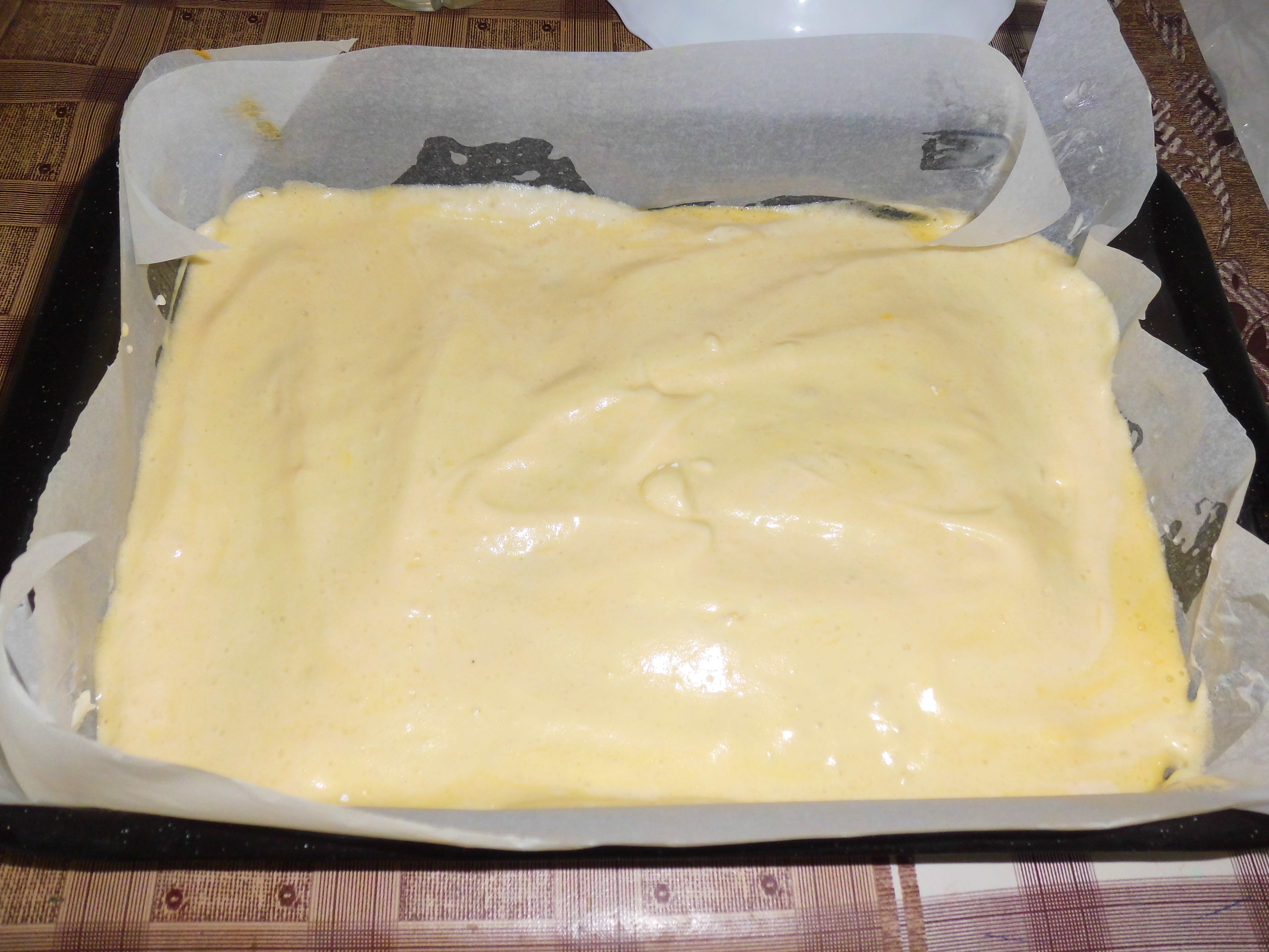 Prajitura cu crema de ciocolata si lapte condensat