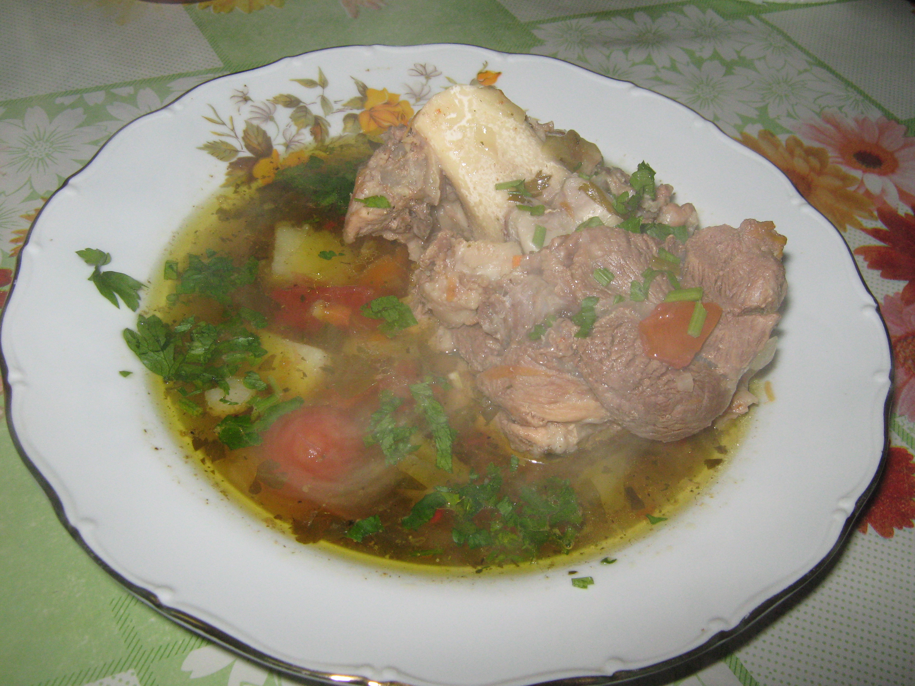 Bors din oase de porc 1