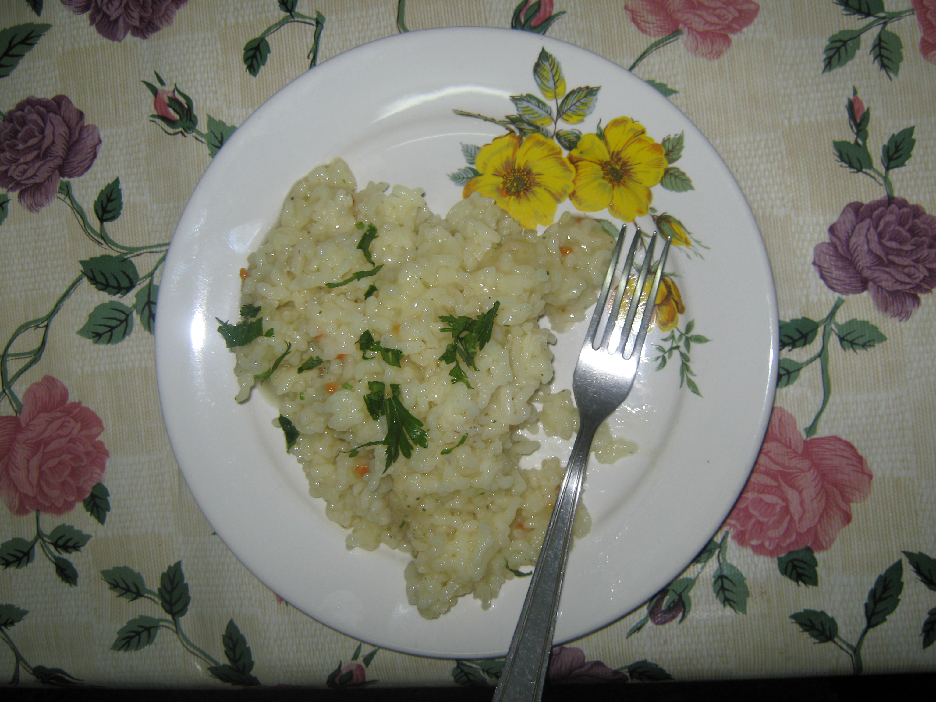 Pilaf simplu de post