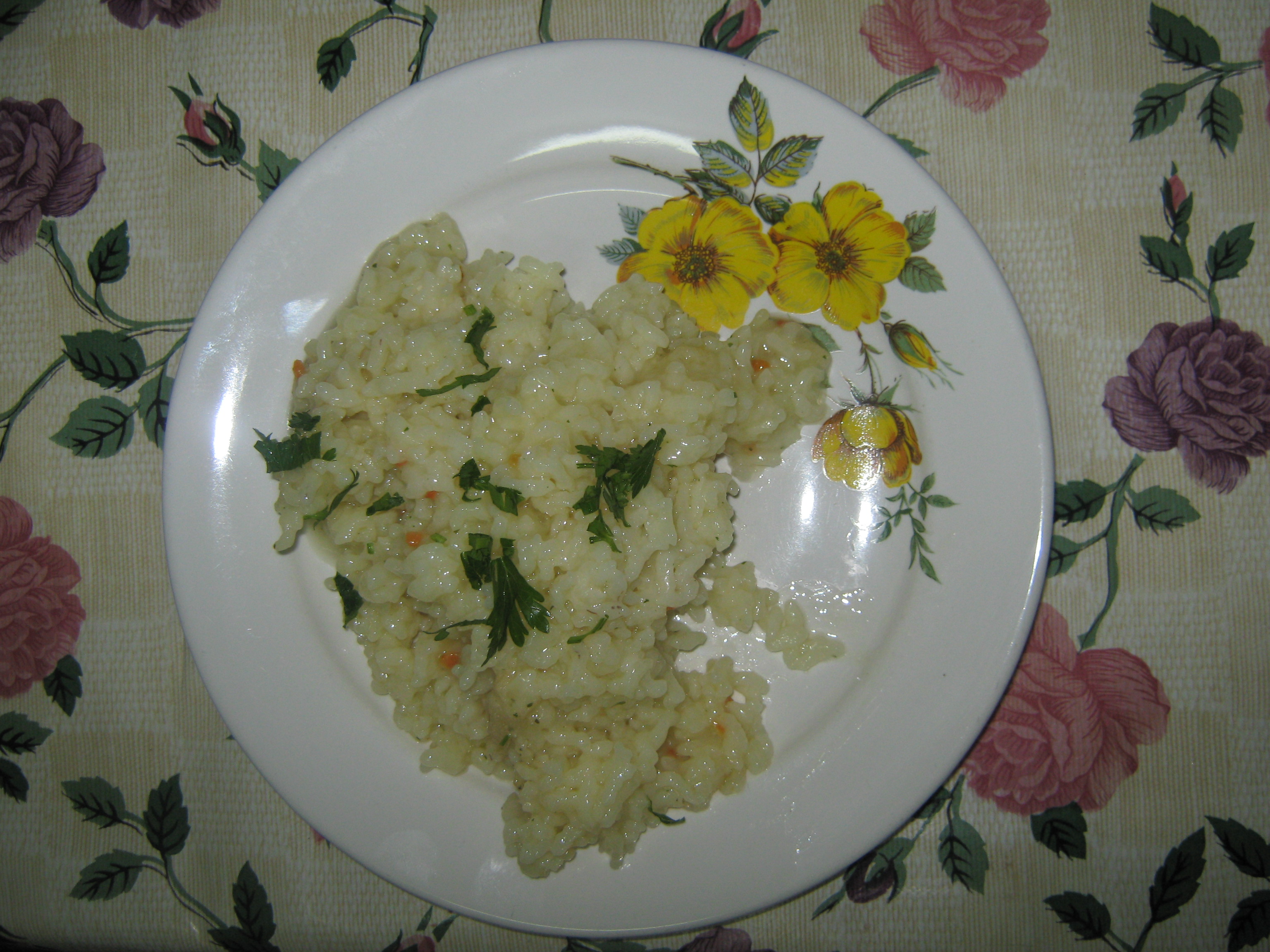 Pilaf simplu de post