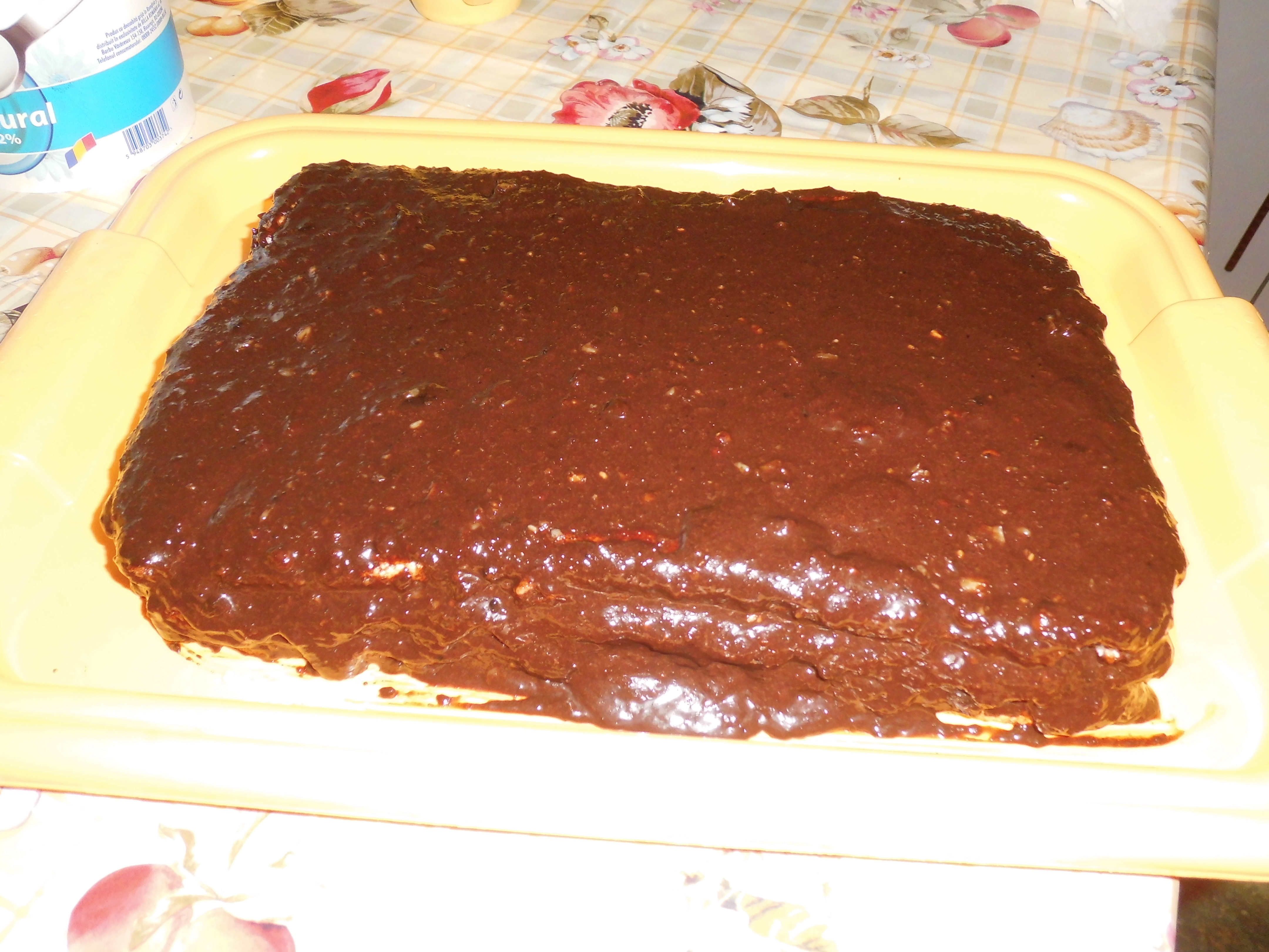Prajitura fina cu nuca si cacao