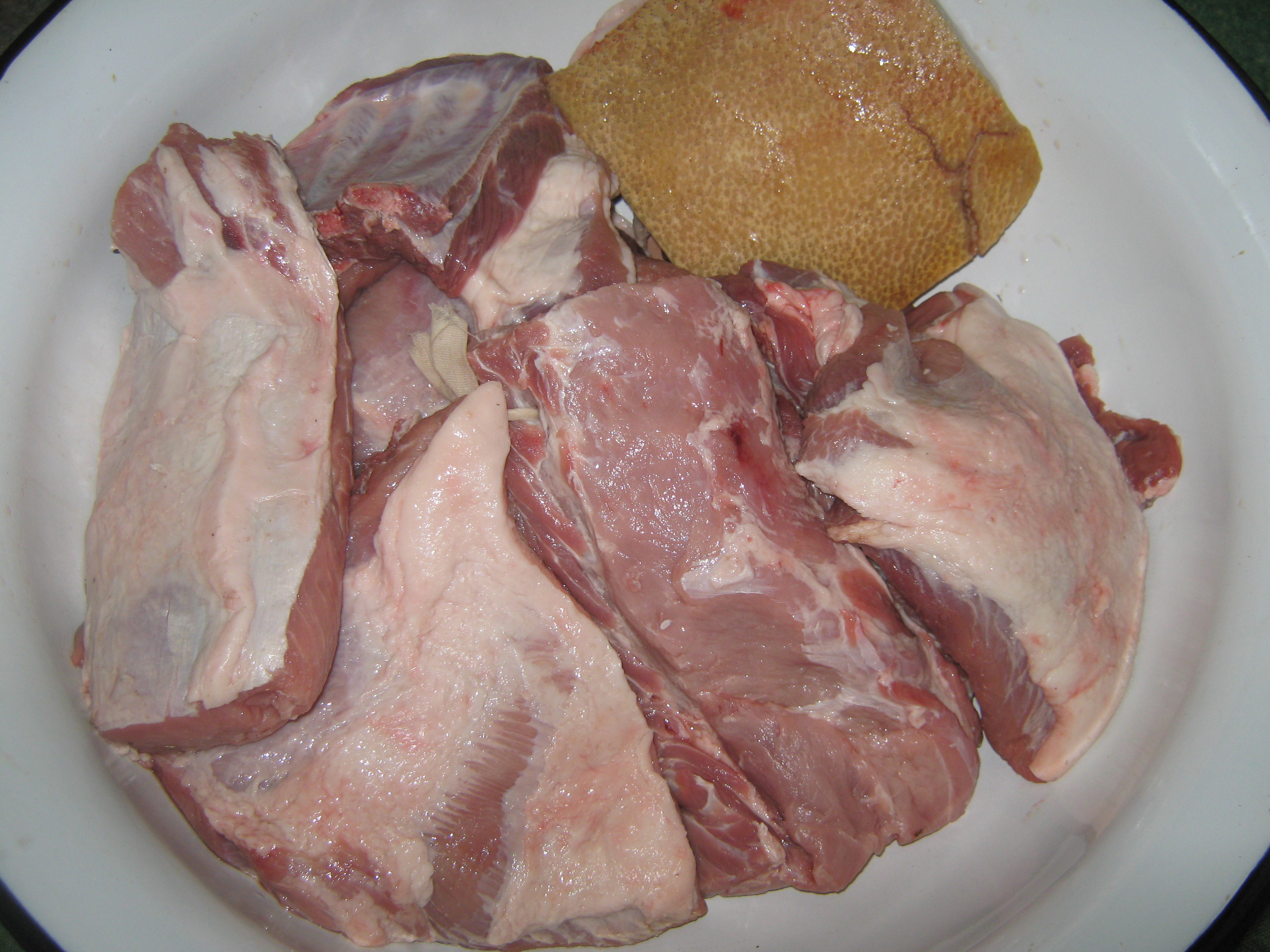 Muschi de porc afumat
