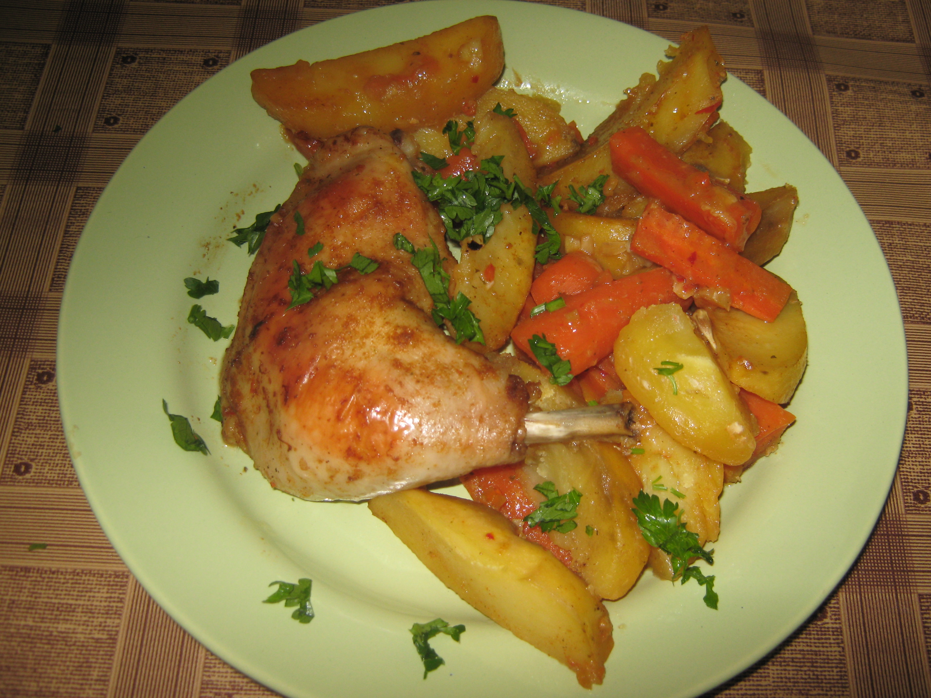 Pulpe de pui cu legume3