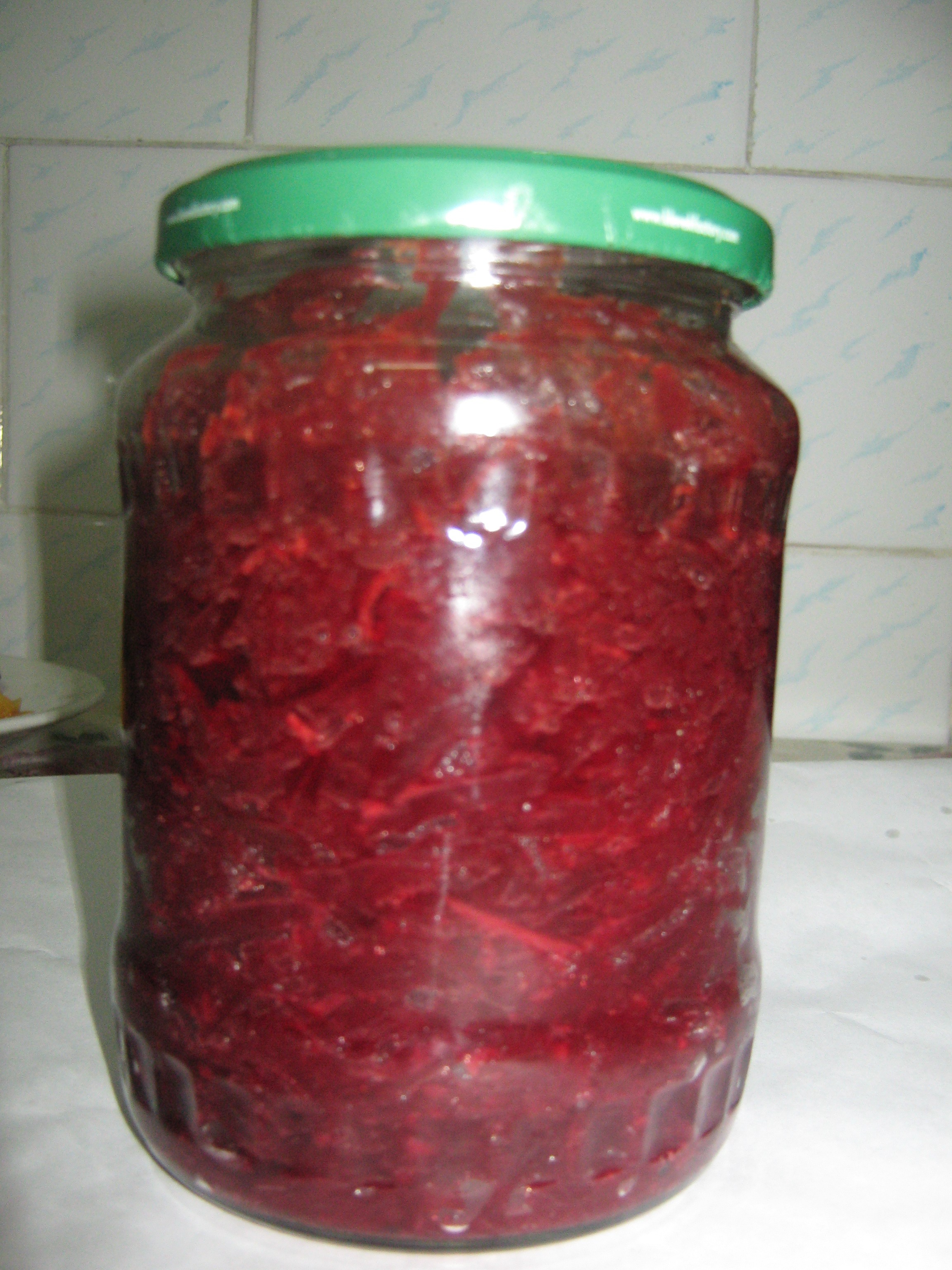 Salata de sfecla rosie