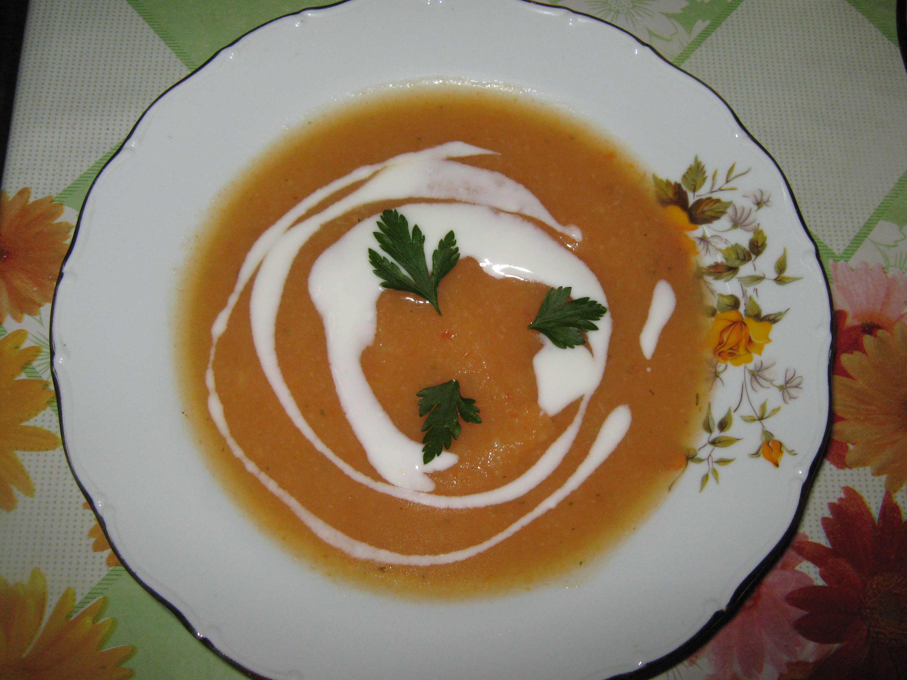 Supa crema de legume