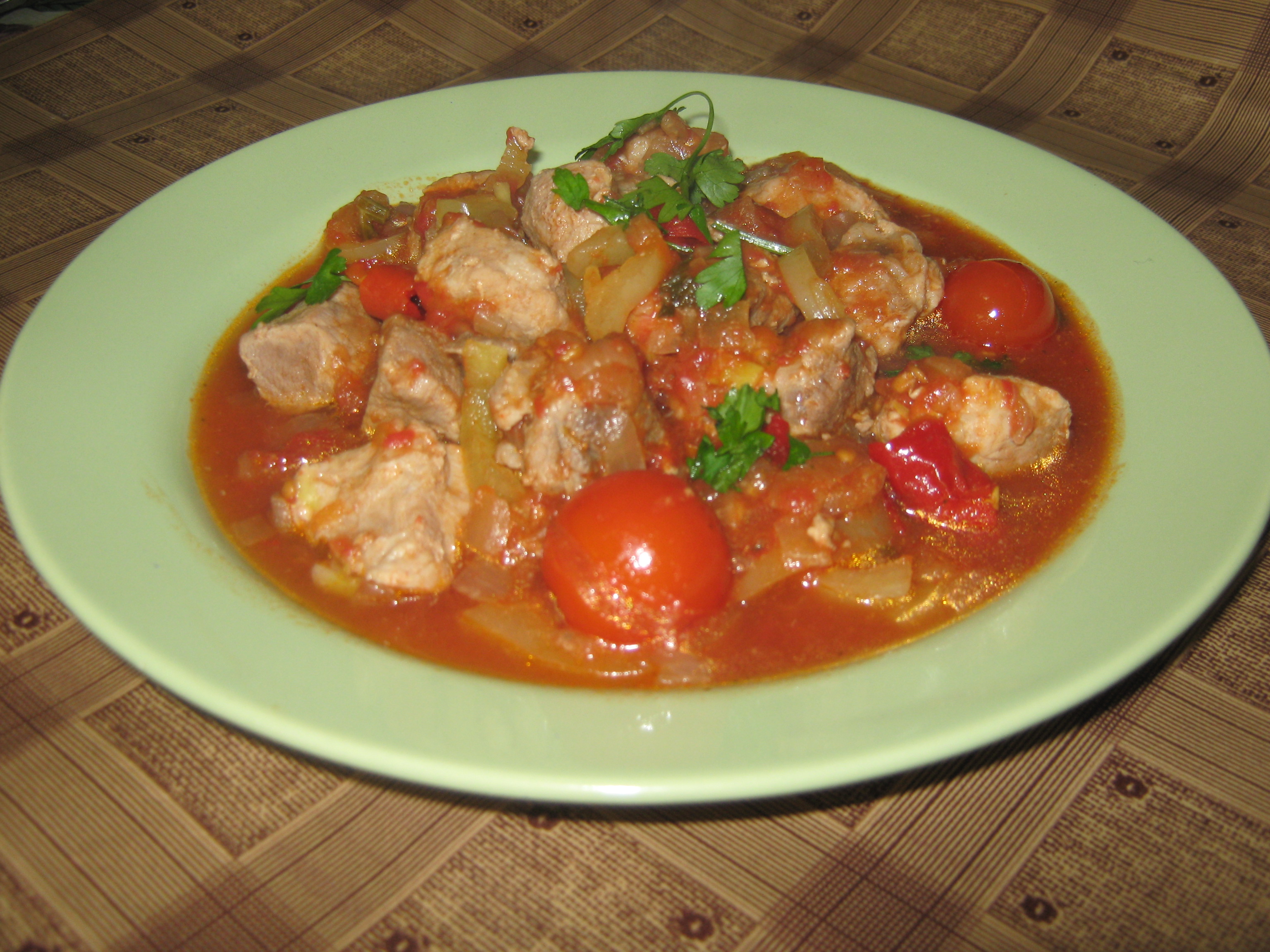 Tocana de carne de porc